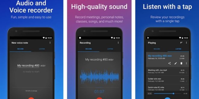 Rekam Gampang Aplikasi Recording Praktis Buat Android
